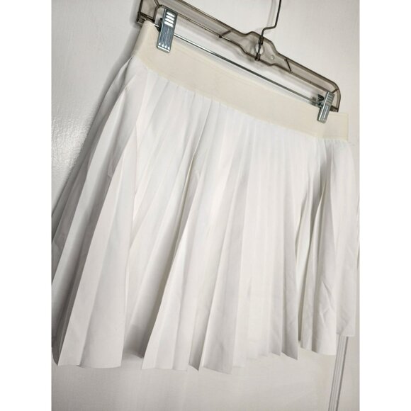 NWT Size Medium Rhone Mirage Pleated Skort Snow White - Picture 5 of 8